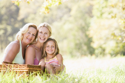 Grandmother, Mother and Daughter